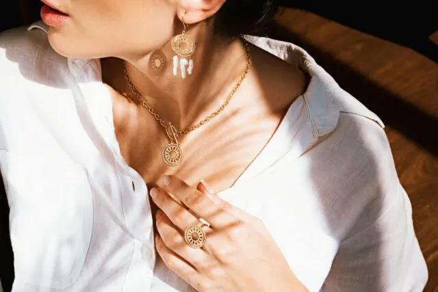 Photo rare jewelry collection