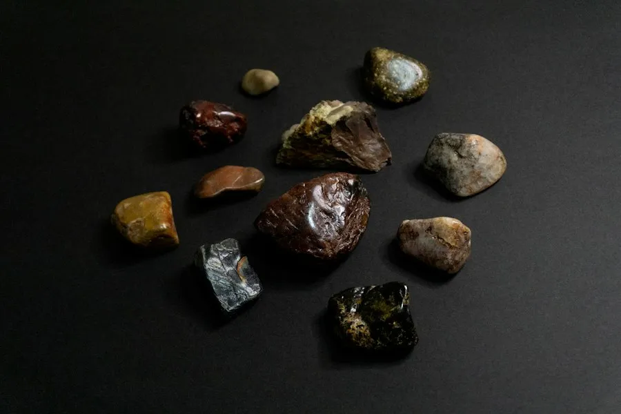 Photo stones and minerals guide